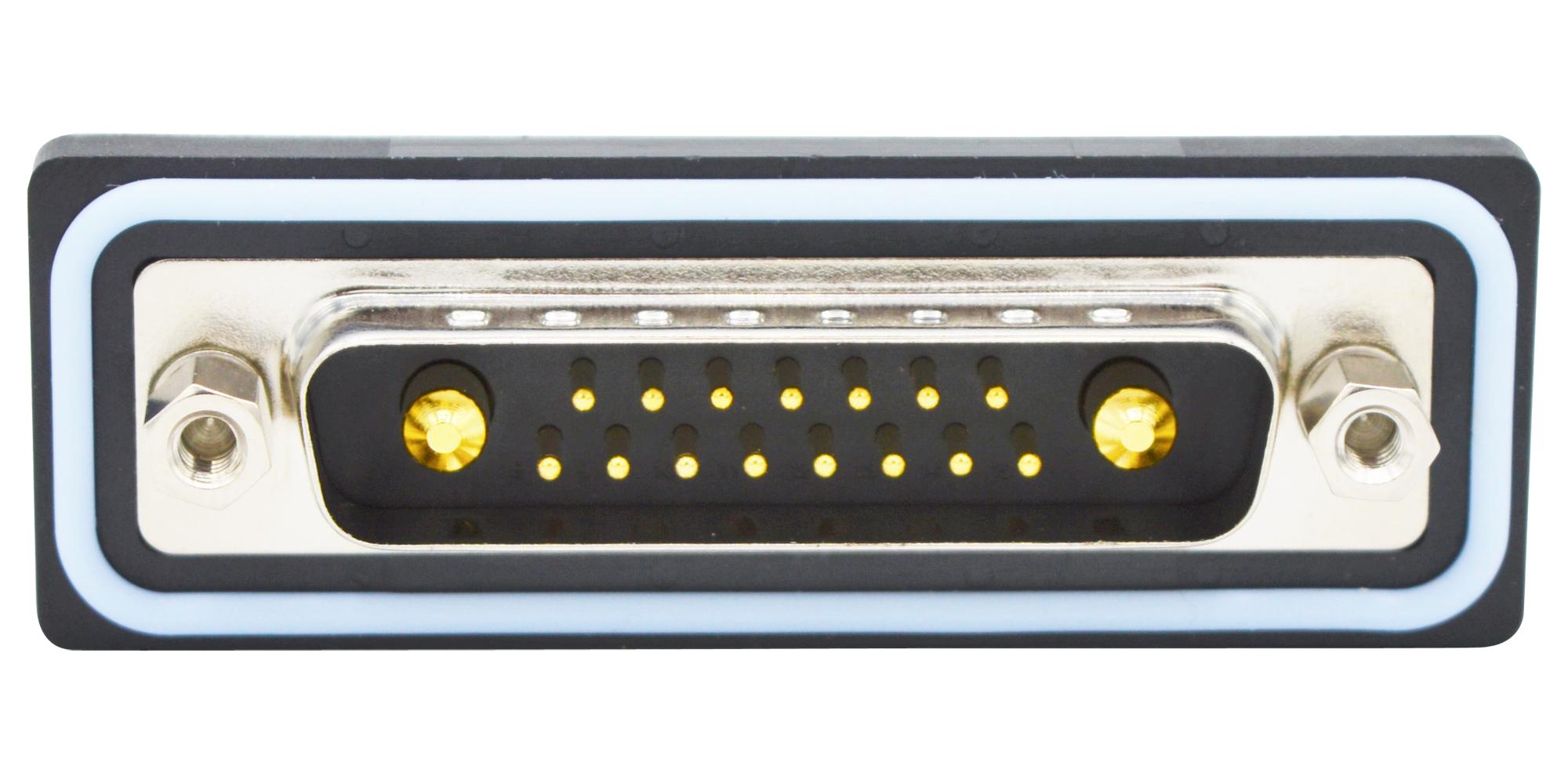 CDFS17W2103L412 COMBO D-SUB CONN, PLUG, DB-17W2, PANEL NORCOMP