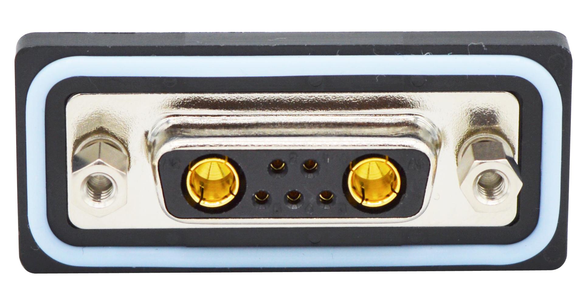 CDFV7W2213L412 COMBO D-SUB CONN, RCPT, DA-7W2, SOLDER NORCOMP