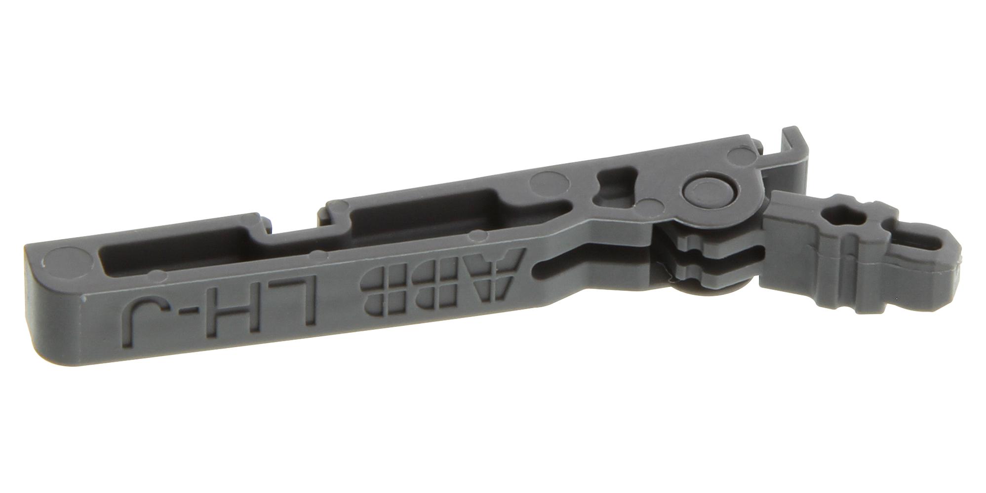 1SNK900606R0000 LABEL HOLDER, GREY, TERMINAL BLOCK ENTRELEC - TE CONNECTIVITY