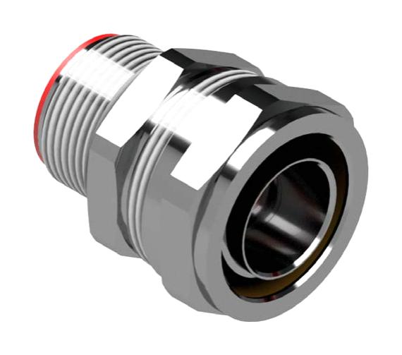 EXQM0505 CONDUIT CONN, METRIC STR, BRASS, 25MM ABB - KOPEX