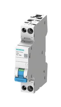 5SY1706-4 THERMAL MAG CKT BREAKER, 1P, 6A, 230VAC SIEMENS