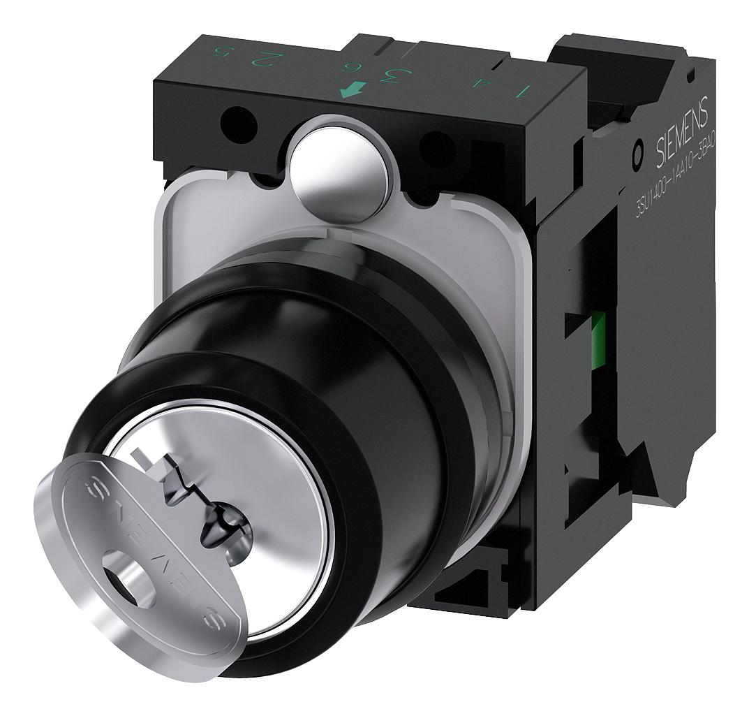 3SU1100-4BF11-3BA0 KEY OPERATED SIEMENS