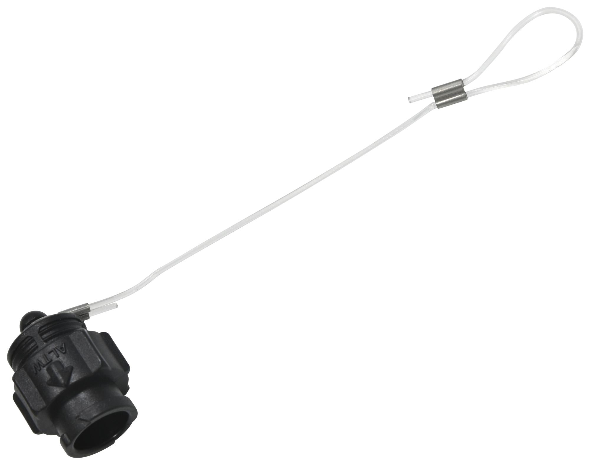 CAP-WAAMQMD1 DUST CAP, WATERPROOF, W/FISH LINE AMPHENOL LTW