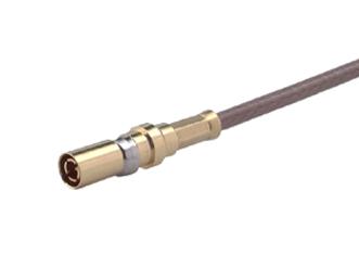 11_1023-C50-2-3/111_NE RF COAX CONN, 1.0/2.3 PLUG, 50 OHM/CABLE HUBER+SUHNER