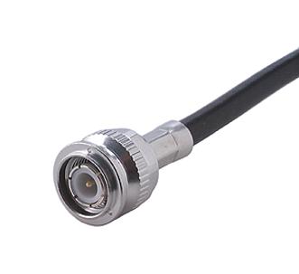 11_TNC-50-3-117/133_NE RF COAX CONN, TNC PLUG, 50 OHM, CABLE HUBER+SUHNER