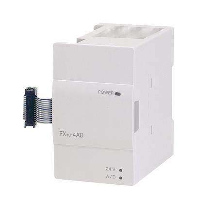 FX3U-4AD ANALOG INPUT MODULE, 4 I/P, 16BIT, PLC MITSUBISHI