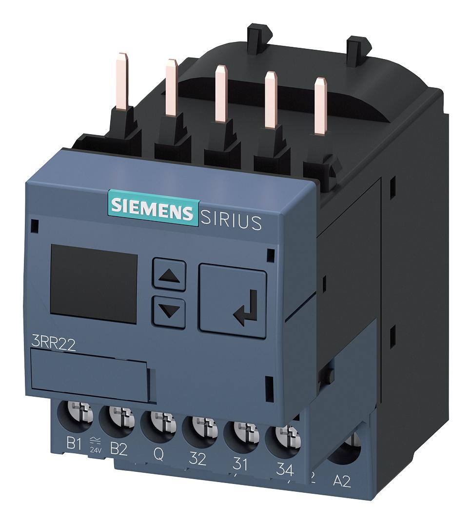 3RR2241-1FA30 CURRENT SENSING RELAY, 3A/400VAC, SCREW SIEMENS