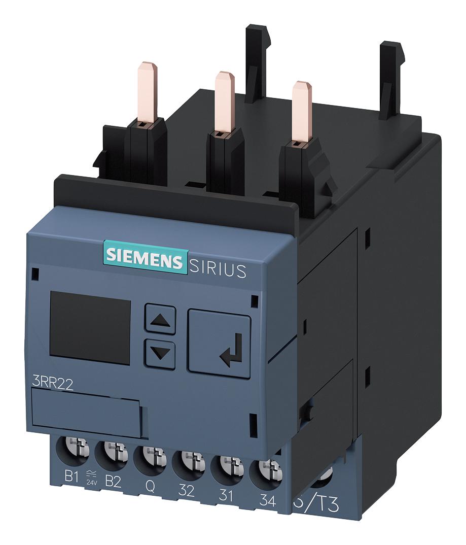 3RR2242-1FW30 CURRENT SENSING RELAY, 3A/400VAC, SCREW SIEMENS
