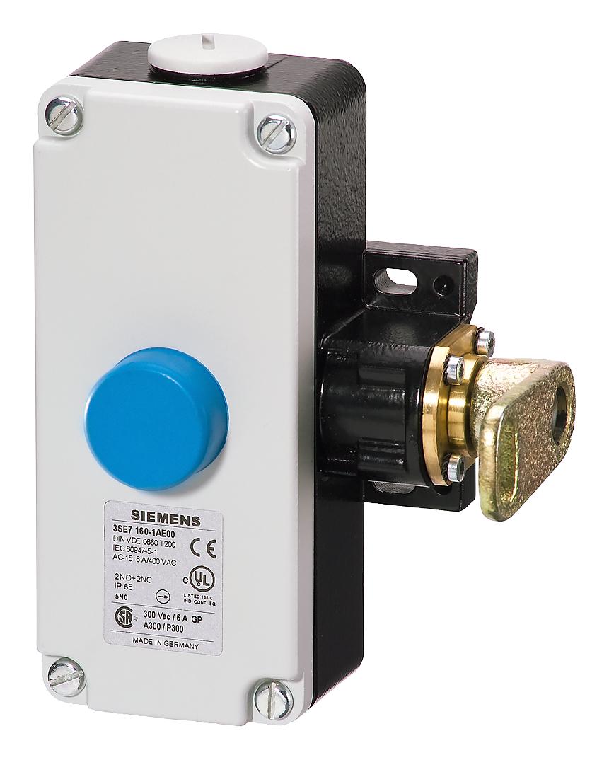 3SE7160-1AE04 GRABWIRE, DPST-NC/NO, 6A, 400VAC, 200M SIEMENS