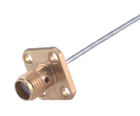 25_SMA-50-1-2/111_NE RF COAX CONN, SMA JACK, 50 OHM, CABLE HUBER+SUHNER