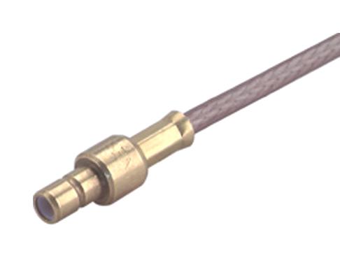 21_SMB-50-2-11/111_NE RF COAX CONN, SMB JACK, 50 OHM, CABLE HUBER+SUHNER