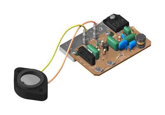 NB-59S-09S-0 ULTRASONIC NEBULIZER, 1.6 - 1.72MHZ, 48V TDK