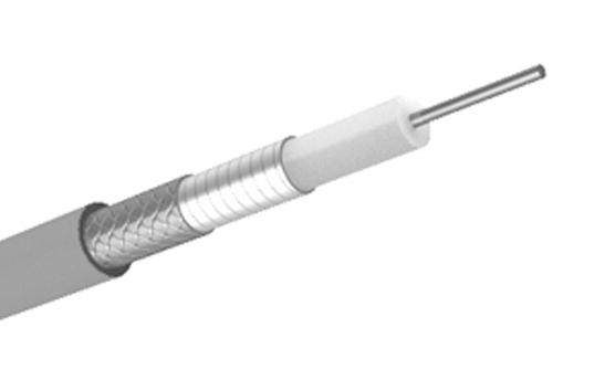 22511965 COAX CABLE WIRE, 2.65MM, 50 OHM, 1M HUBER+SUHNER