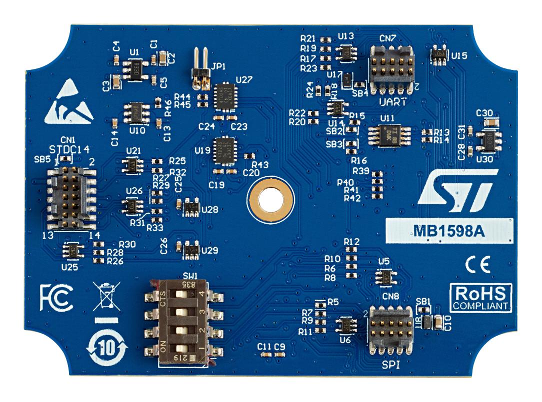 B-STLINK-VOLT VOLT ADAPTER BOARD, DEBUGGER/PROG BOARD STMICROELECTRONICS