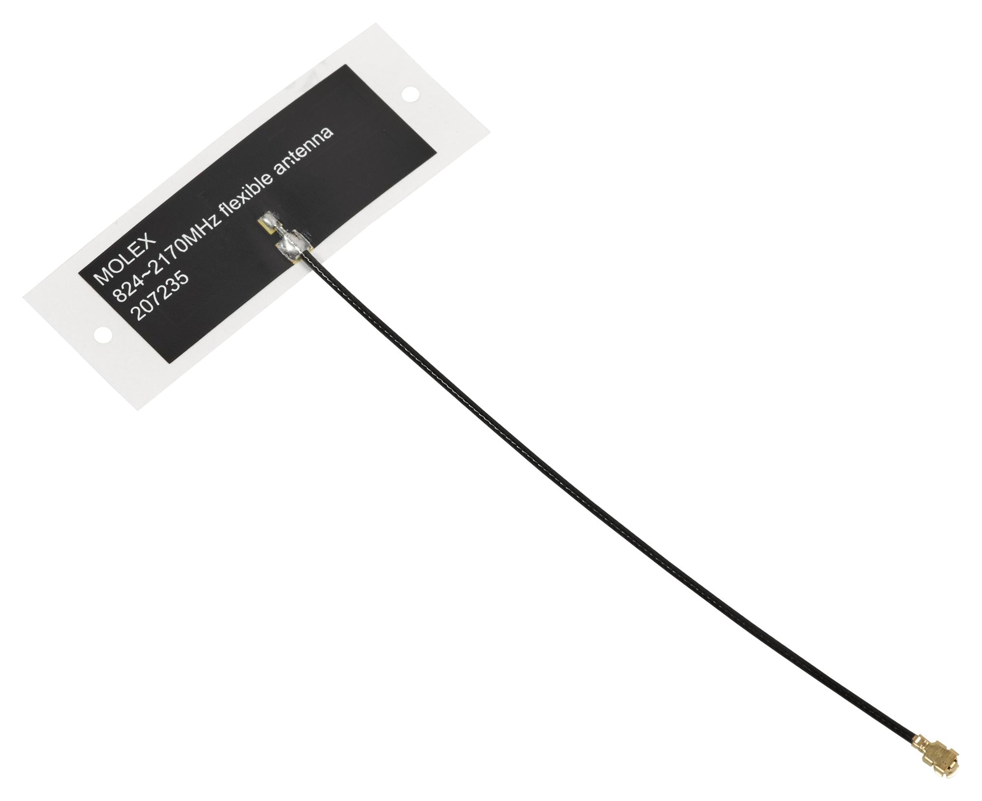 207235-0200 CELLULAR ANTENNA, 1.71-2.17GHZ, 3.6DBI MOLEX