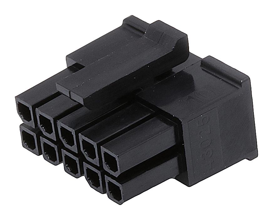 43025-1010 CONNECTOR HOUSING, 10POS, RCPT, 3MM MOLEX