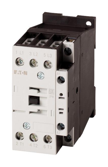 DILM25-01(230V50/60HZ) CONTACTOR, 3-POLE+1N/C, 11KW EATON MOELLER