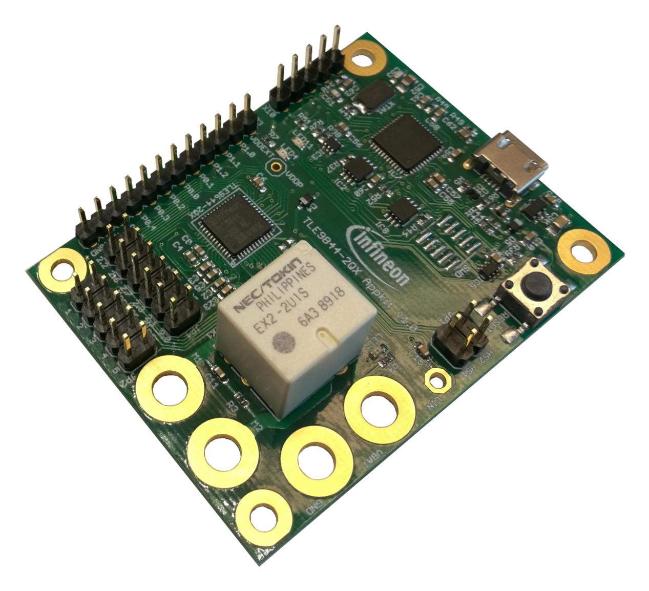 TLE98442QXAPPKITTOBO1 APPLICATION KIT, DC MOTOR DRIVER INFINEON