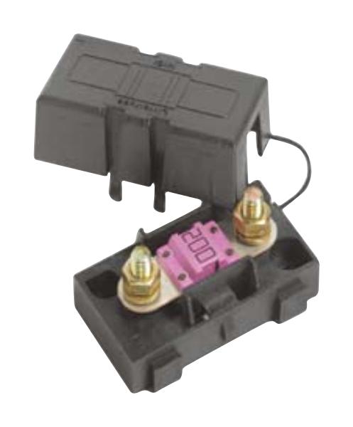0498900.TXN AUTO BLADE FUSE HOLDER, 1POS, 200A, 32V LITTELFUSE