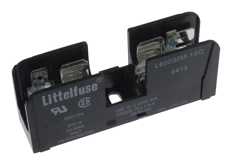 L60030M1SQ CARTRIDGE FUSE HOLDER, 1P, 30A, QC/SCREW LITTELFUSE