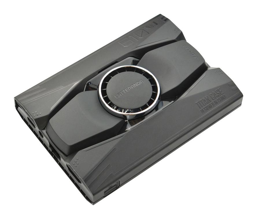 FIT0550 TITAN CASE, SBC, BLK, ABS/POLYCARBONATE DFROBOT