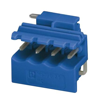 2907790 TERMINAL BLOCK, HEADER, 4POS, 8A PHOENIX CONTACT