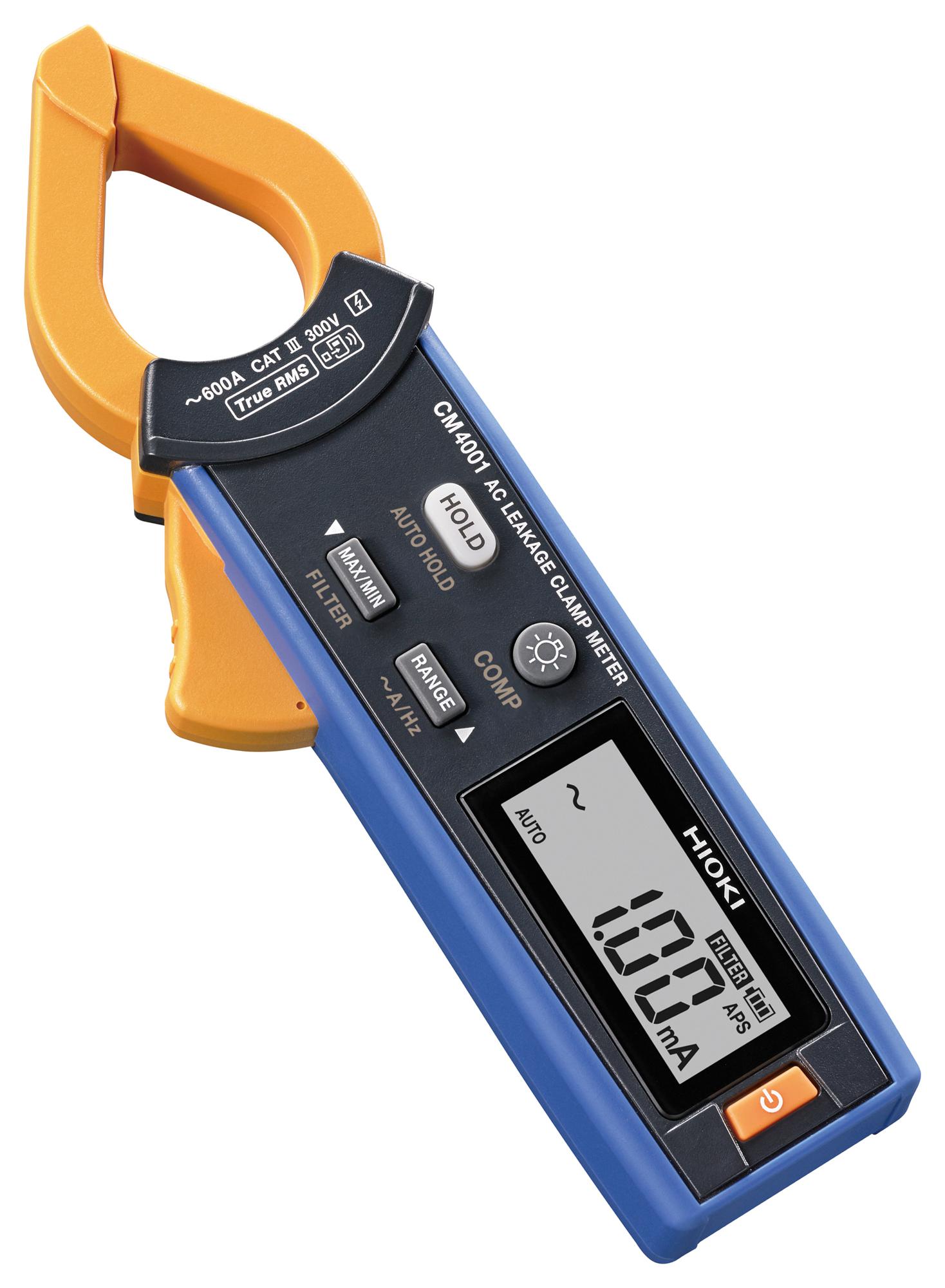 CM4001 AC LEAKAGE CLAMP METER, TRUE RMS, 600A HIOKI