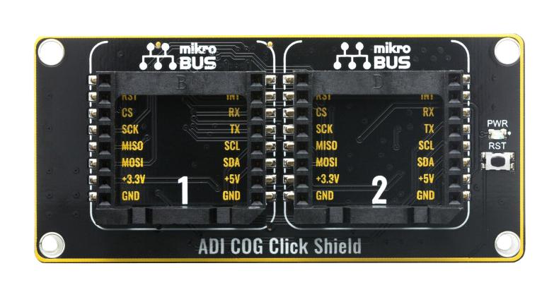 MIKROE-4176 ADI COG CLICK SHIELD BOARD MIKROELEKTRONIKA