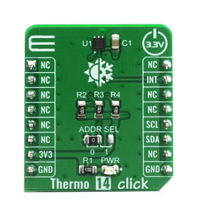 MIKROE-4132 THERMO 14 CLICK BOARD MIKROELEKTRONIKA