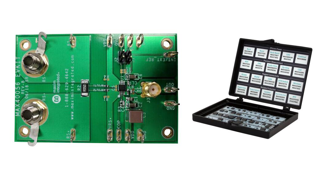 MAX40056EVKIT#/MAXESSENTIAL01+ EVAL KIT, CURRENT SENSE AMPLIFIER MAXIM INTEGRATED / ANALOG DEVICES