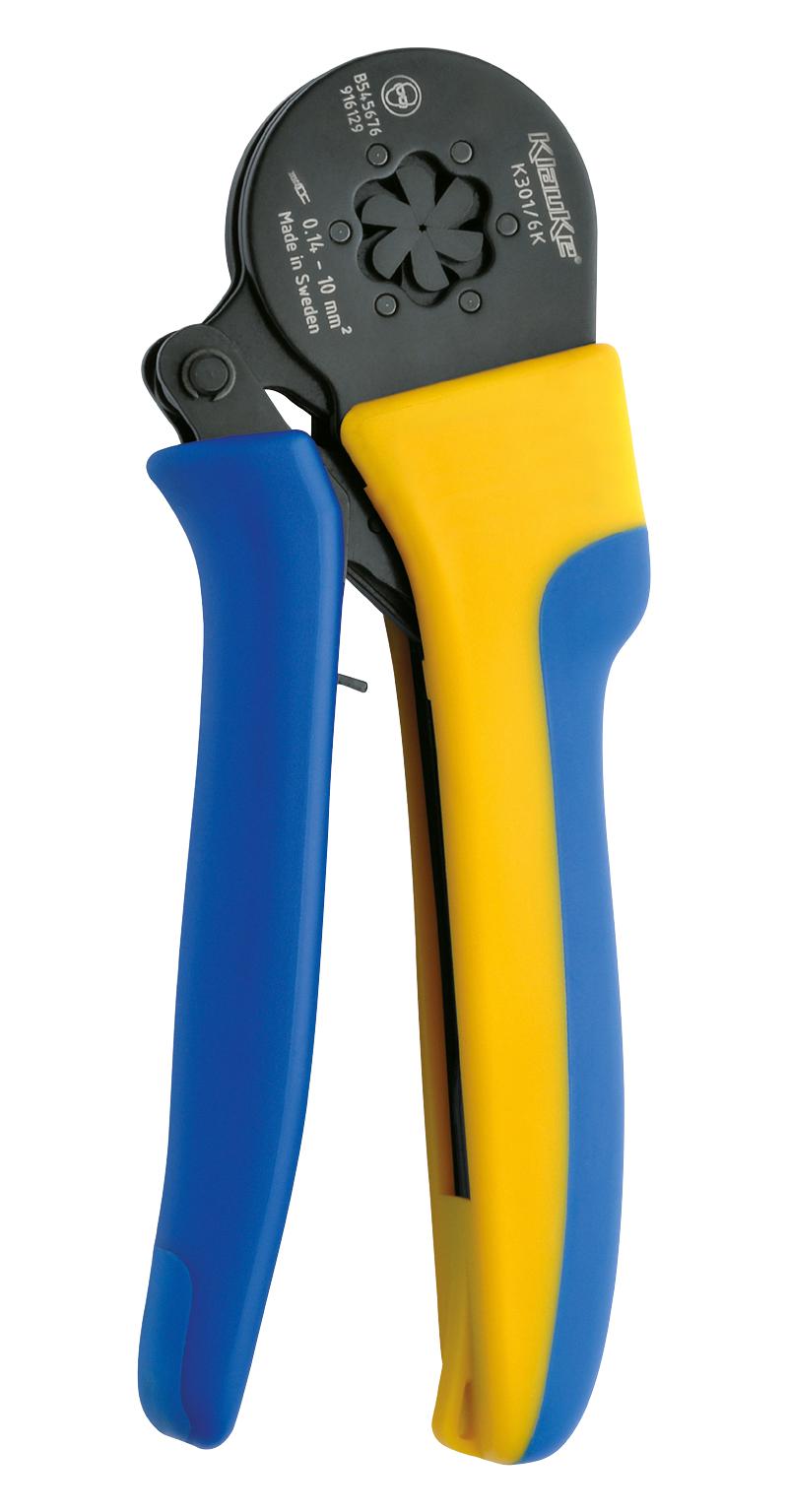K3016K CRIMP TOOL, RATCHET, 0.14-10MM2, 175MM GUSTAV KLAUKE