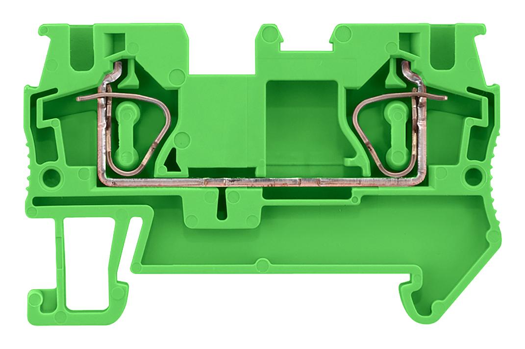 8WH2000-0AG03 DINRAIL TERMINAL BLOCK, 2WAY, 10AWG, GRN SIEMENS