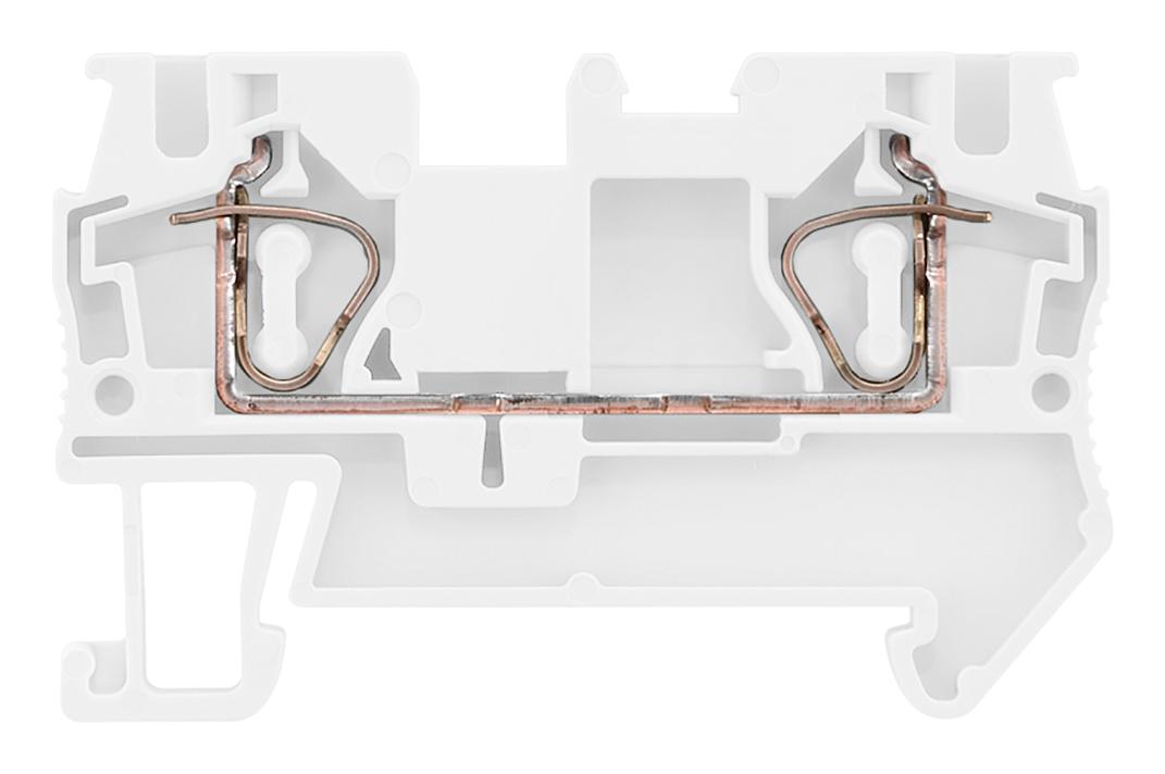 8WH2000-0AG05 DINRAIL TERMINAL BLOCK, 2WAY, 10AWG, WHT SIEMENS
