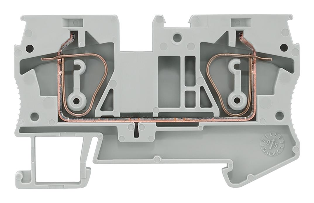 8WH2000-0AH00 DINRAIL TERMINAL BLOCK, 2WAY, 8AWG, GRY SIEMENS