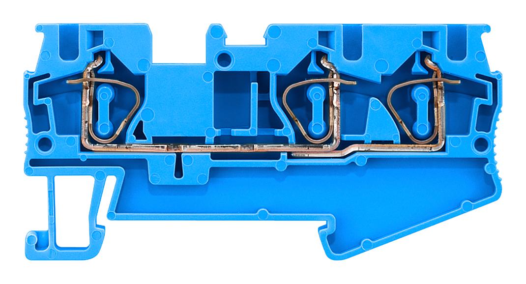 8WH2003-0AG01 DINRAIL TERMINAL BLOCK, 3WAY, 10AWG, BLU SIEMENS