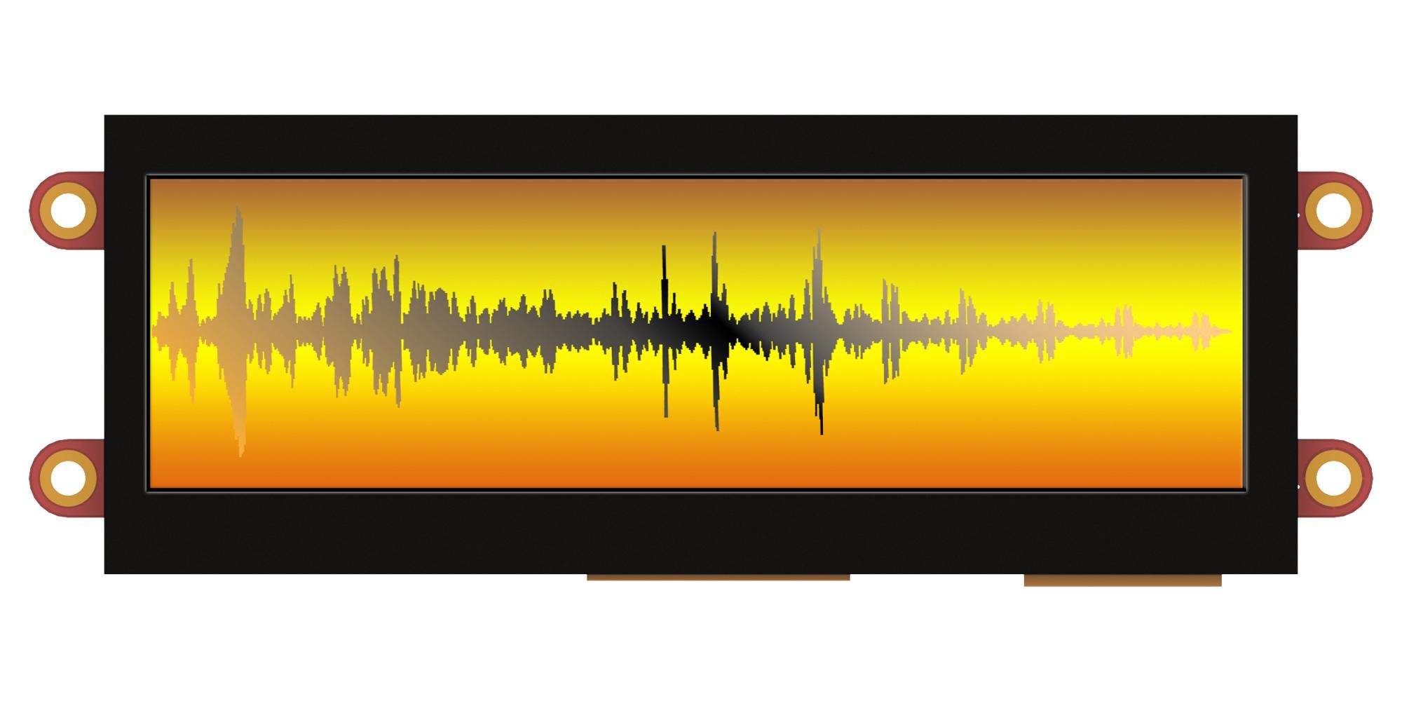 PIXXILCD-39P4-CTP HMI PANEL, LCD TFT, 480X128P, 475CD/M2 4D SYSTEMS
