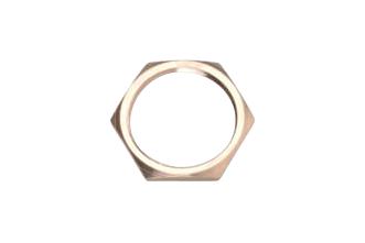 7TCA297020R0391 WHMM05-LOCKNUT 25MM NICKEL/BRASS ABB