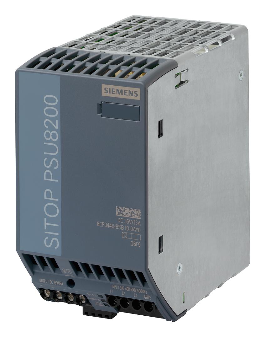 6EP3446-8SB10-0AY0 POWER SUPPLY, AC-DC, 36V, 13A SIEMENS