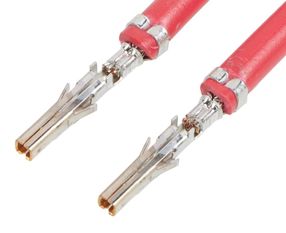 215340-2221 CABLE ASSY, CRIMP SKT-CRIMP SKT, 75MM MOLEX