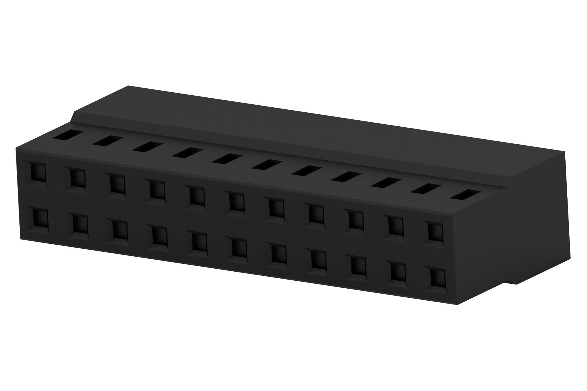 2-2316108-2 CONN HOUSING, RCPT, 22POS, 2ROW, 2MM TE CONNECTIVITY