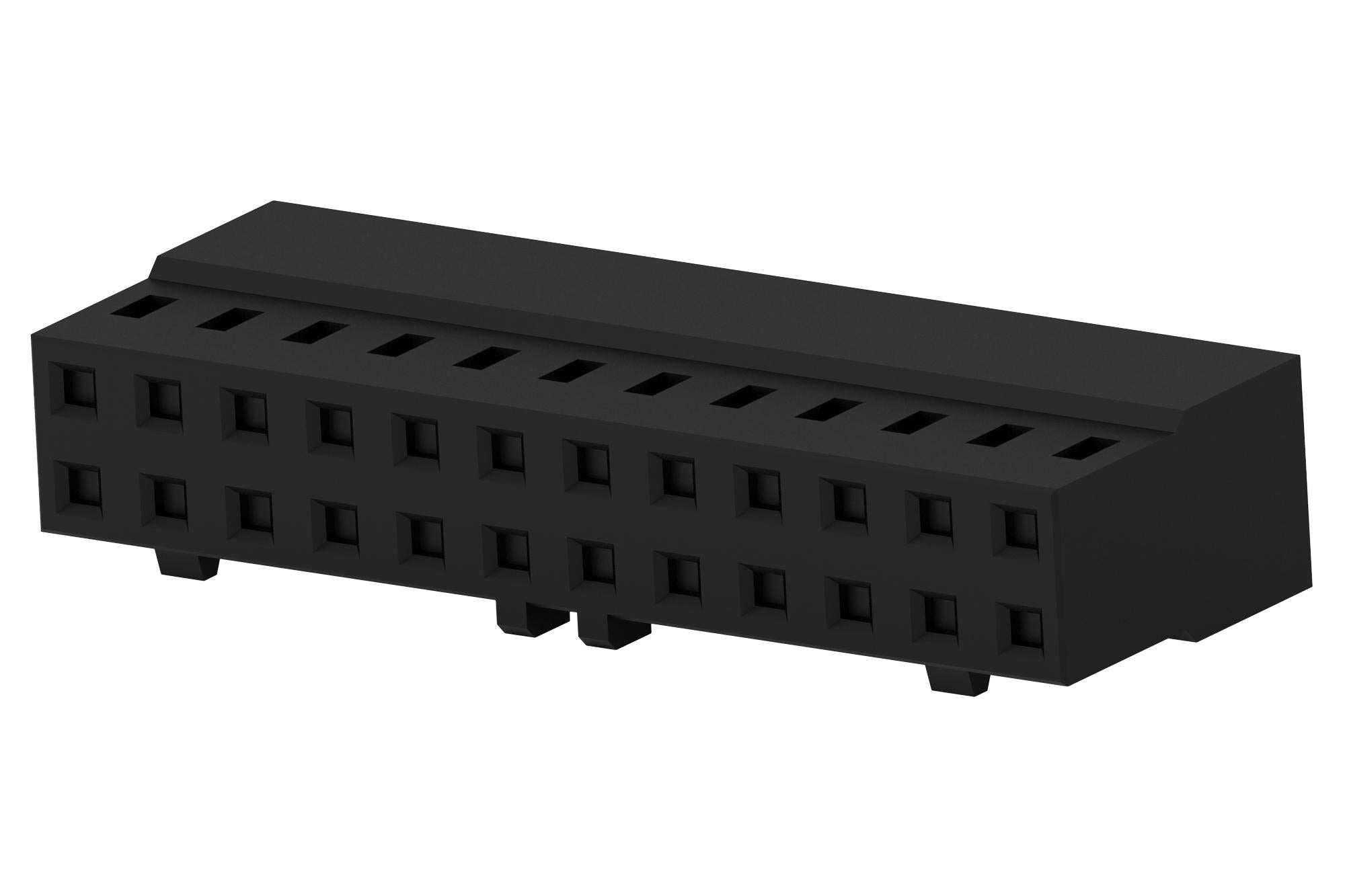 2-2316109-4 CONN HOUSING, RCPT, 24POS, 2ROW, 2MM TE CONNECTIVITY