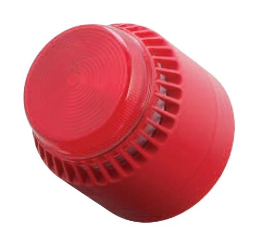 640031FULL-0111X BEACON, RED, 101DBA, 93MM, FLASHING FULLEON