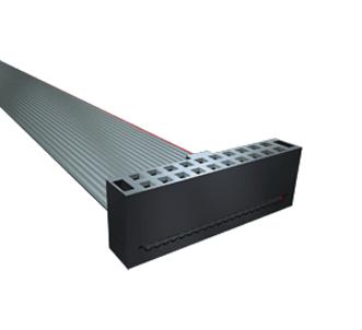 HCSD-20-S-06.00-01-N-G CABLE ASSY, IDC RCPT - FREE END, 152.4MM SAMTEC