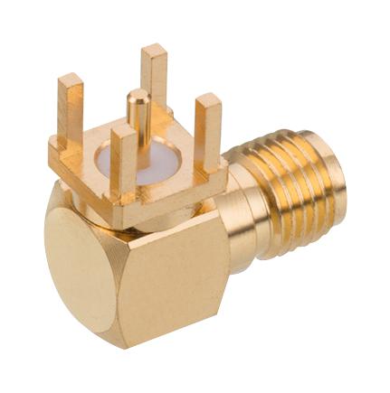 60311002114501 RF COAX CONN, SMA R/A JACK, 50 OHM, PCB WURTH ELEKTRONIK