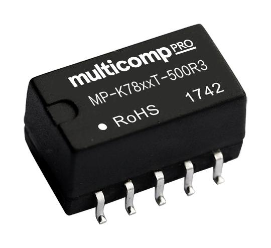 MP-K7812T-500R3 DC-DC CONVERTER, 12V, 1A MULTICOMP PRO
