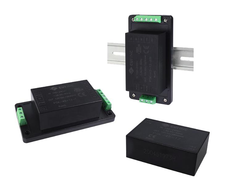 PSK-45-48 POWER SUPPLY, ITE, 48V, 0.94A CUI