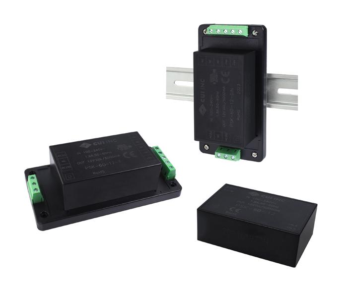 PSK-60-5-T POWER SUPPLY, AC-DC, 5V, 10A CUI