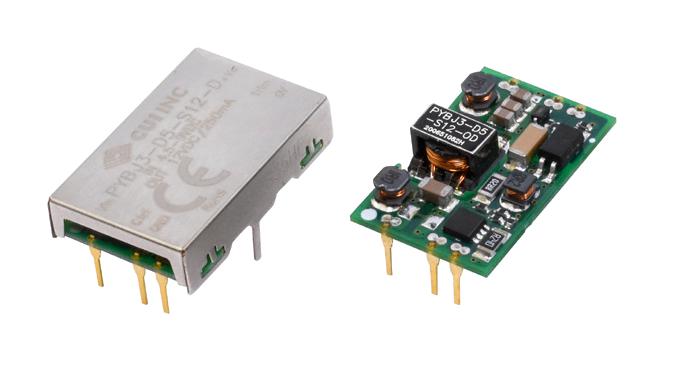 PYBJ3-D5-S12-OD DC-DC CONVERTER, 12V, 0.25A CUI