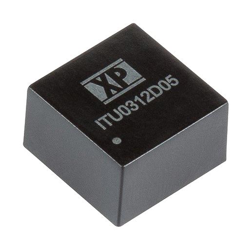 ITU0312D05 DC-DC CONVERTER, 2 O/P, 3W XP POWER