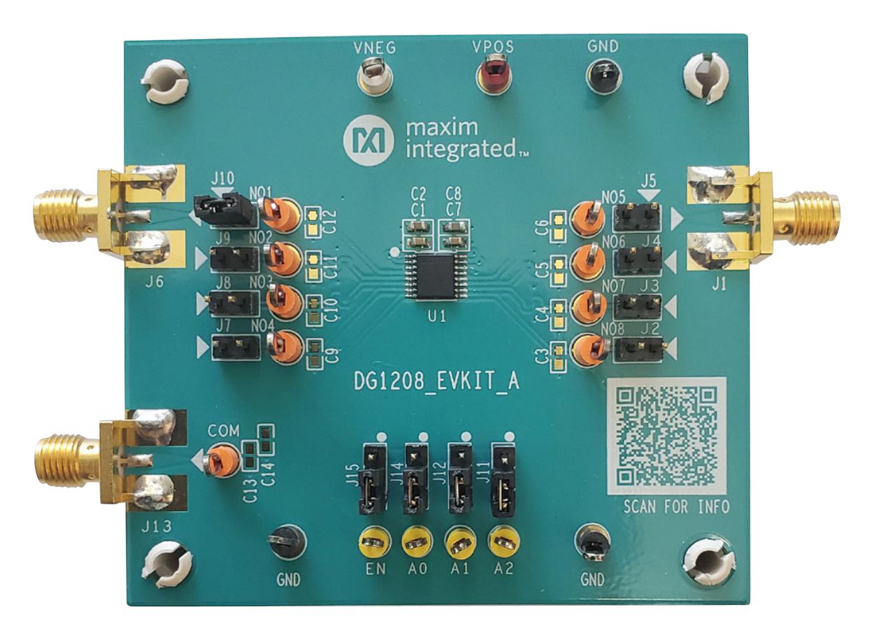 DG1208EVKIT# EVALUATION KIT, MULTIPLEXER MAXIM INTEGRATED / ANALOG DEVICES